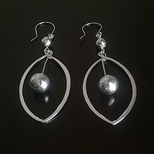 Erick's Sterling Silver Dangle Earrings Taxco.925